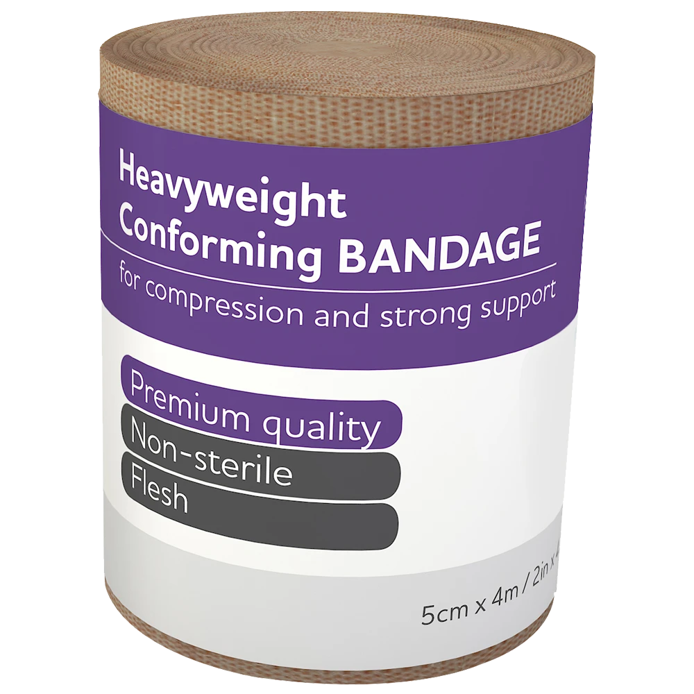 AEROFORM Heavyweight Conforming Bandage 5cm x 4M Wrap/12