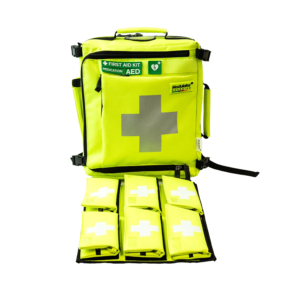 AEROKIT Modulator First Aid Kit Backpack w/ Allergy Medication Board 44 x 37 x 24cm