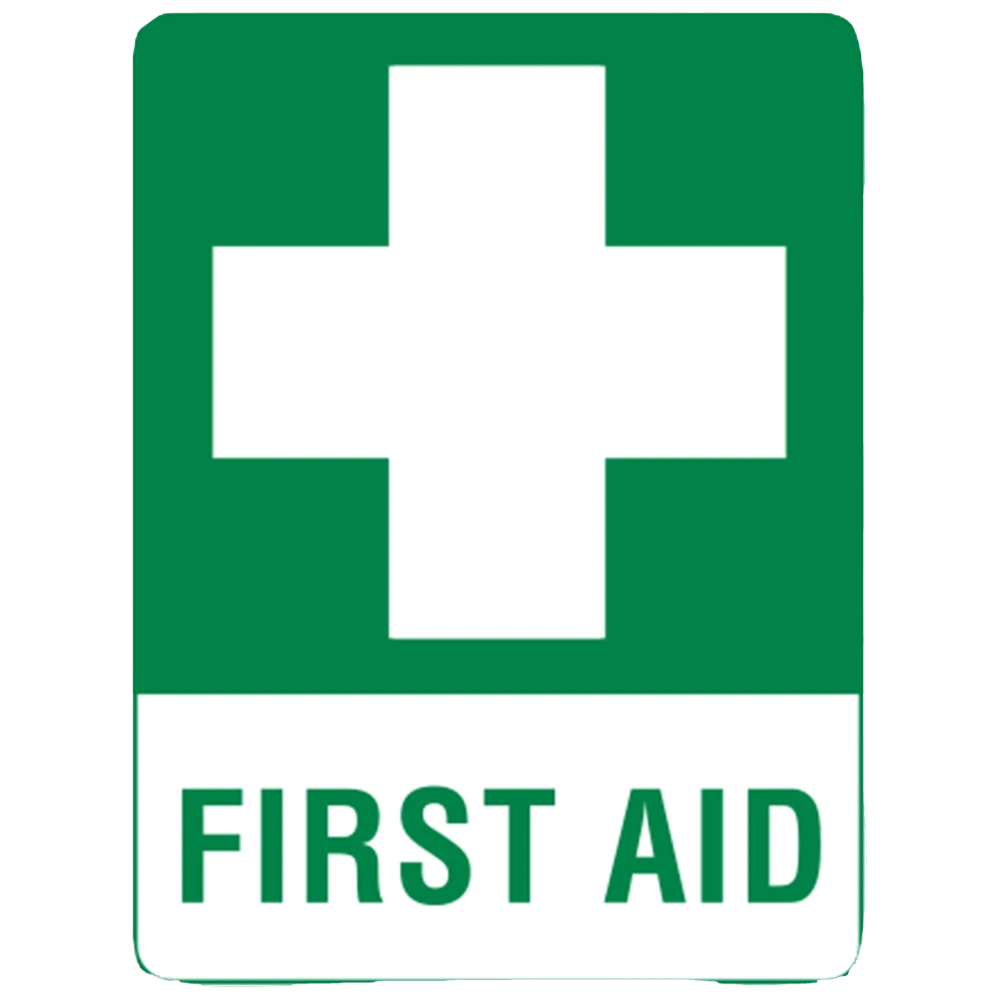 Large Metal First Aid Sign 60 x 45cm