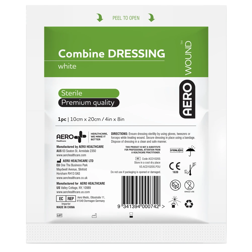 AEROWOUND Combine Dressing 10 x 20cm Bag/50