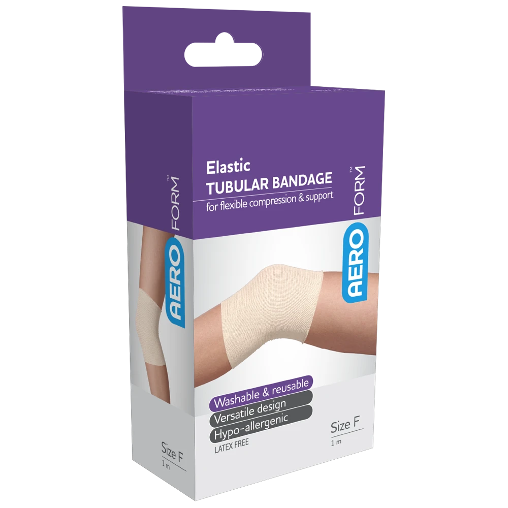AEROFORM Size F Large Legs Elastic Tubular 10cm x 1M