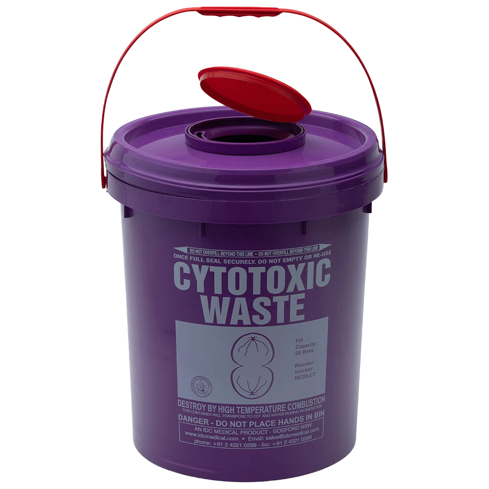 AEROHAZARD Cytotoxic Disposal Container 23.0L