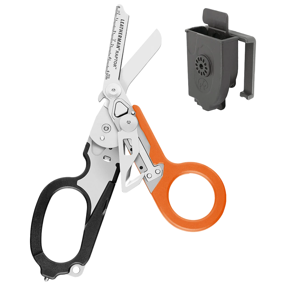 Raptor Rescue Folding Medical Shears - Black