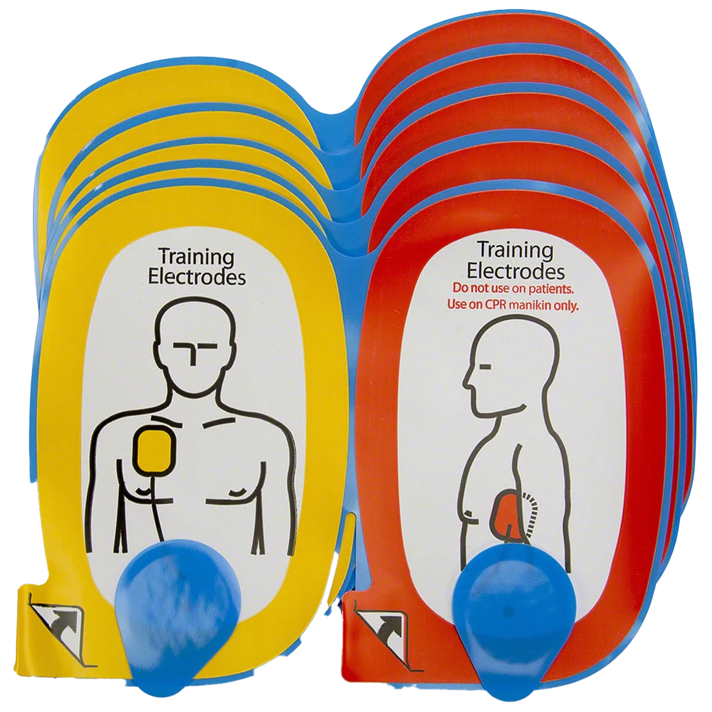 LIFEPAK CR Plus Trainer Electrodes - Adult Pack/5 (11250-000015)