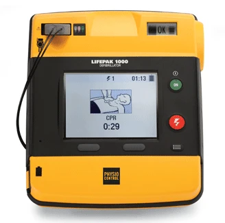 LIFEPAK 1000 Defibrillator with ECG Display & Manual Override