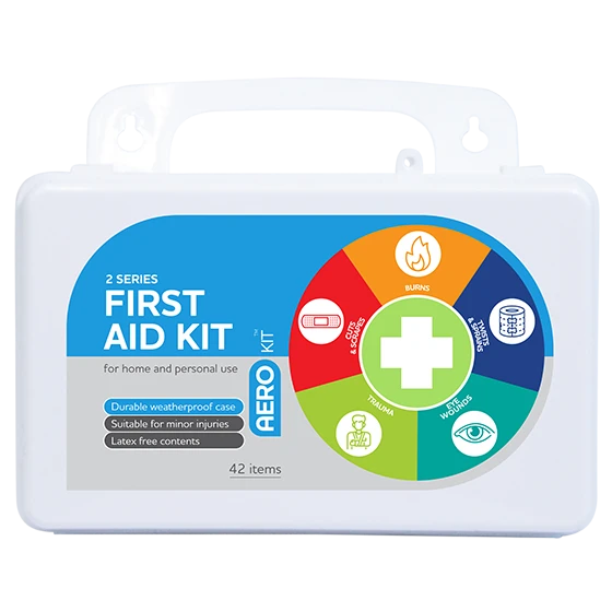 AEROKIT 2 Series Plastic Waterproof First Aid Kit 13 x 21 x 7.5cm