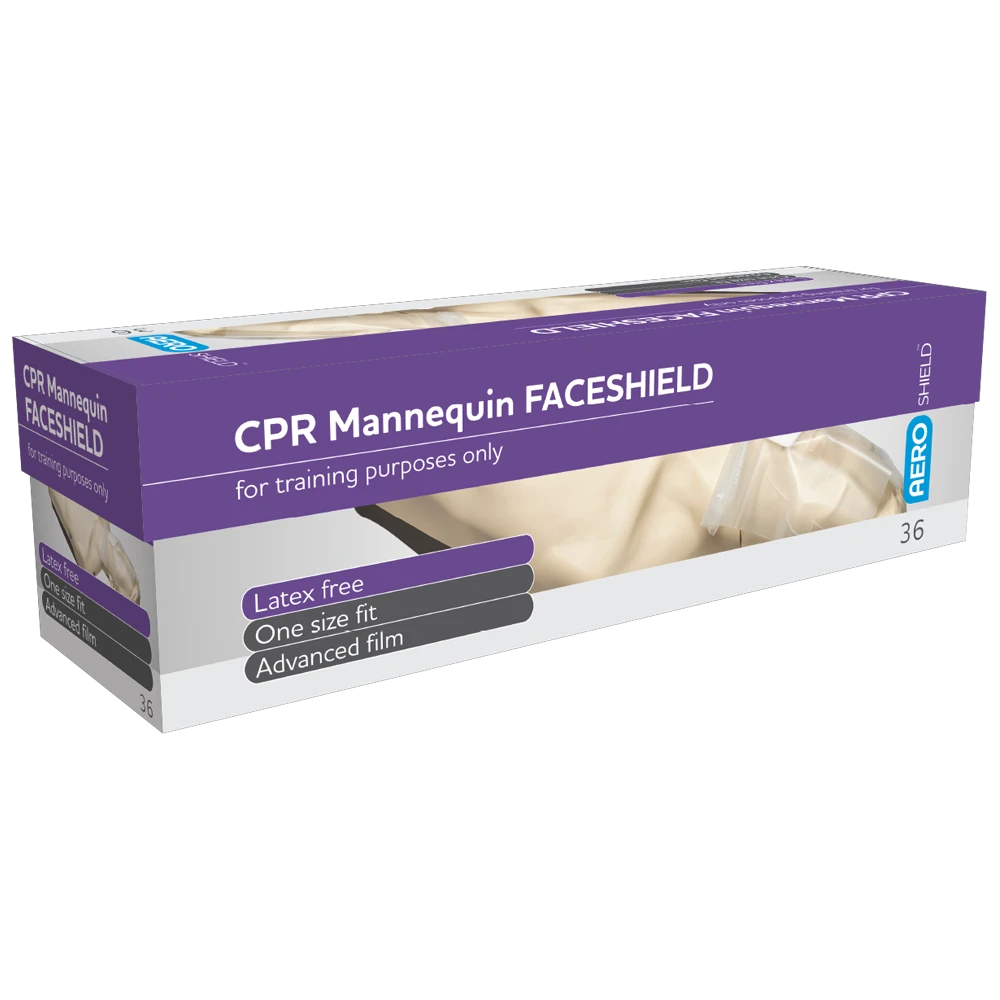 AEROSHIELD CPR Manikin Face Shield Roll/36