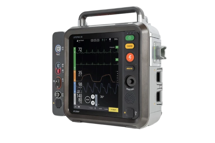 LIFEPAK 35 Defibrillator/Monitor -LP35 3L SPO2 TEMP IP (EDW)