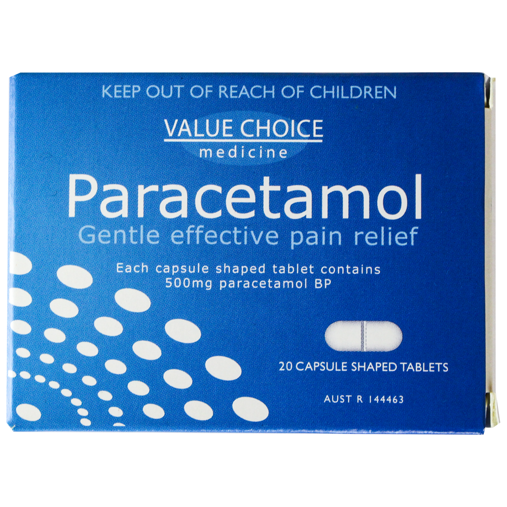 Paracetamol 500mg Tablets Box/20 Smartlink Training